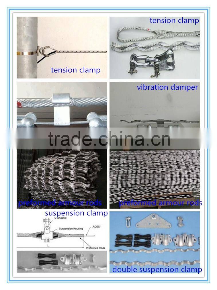 Electric Power Fitting With Preformed Armor Rod