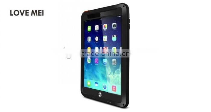 LOVE MEI Powerful AL metal phone cases for ipad mini case, Shockproof Waterproof Rugged Gorilla 6 colors optional