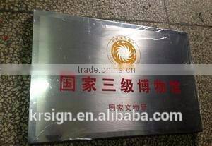 High-quality corrosion signs ,thick Styrene sign,advertising sign