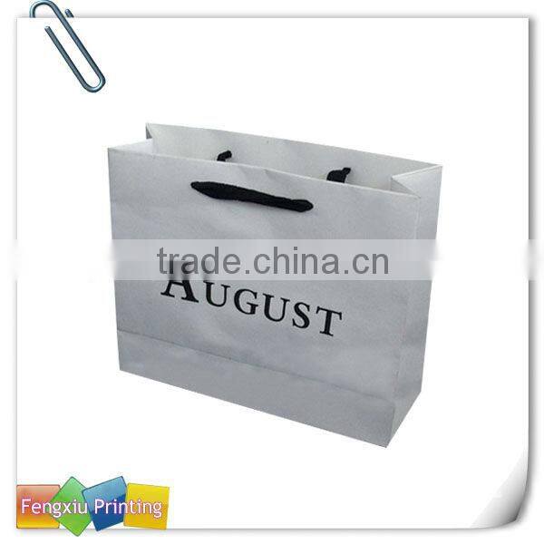 Custom Fashion 2016 Ladies Wholesale Paper Shopping Luxury Bag