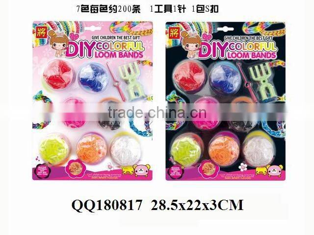 DIY loom bands set fashion loom band set rubber loom bands