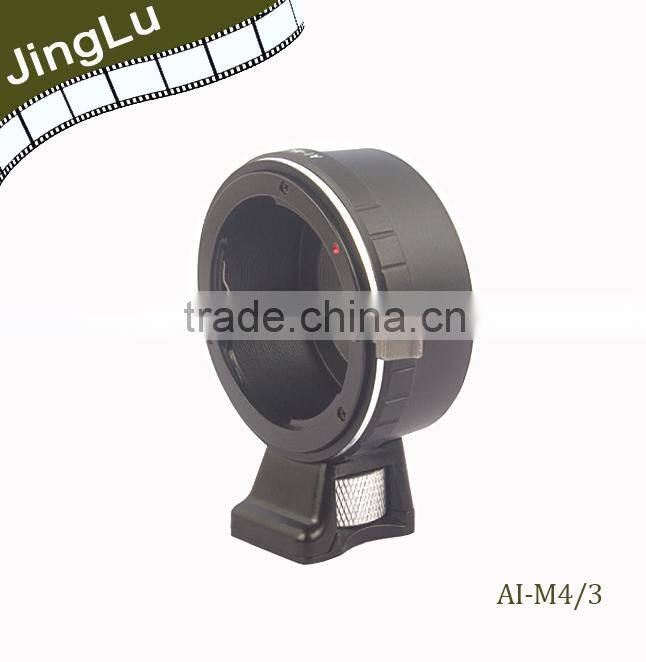 AI-M4/3 lens Adapter with short tripod for Nik AI F Lens to Micro 4/3 M4/3 P anasonic G3 GF2 GH2