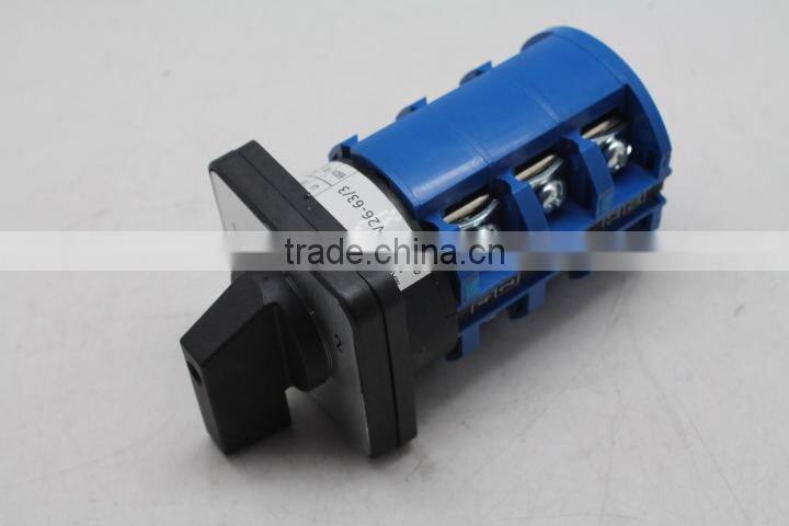 LW26 series 3pole 2 position 220V 380V changeover CE certificated best price 125A rotary switch