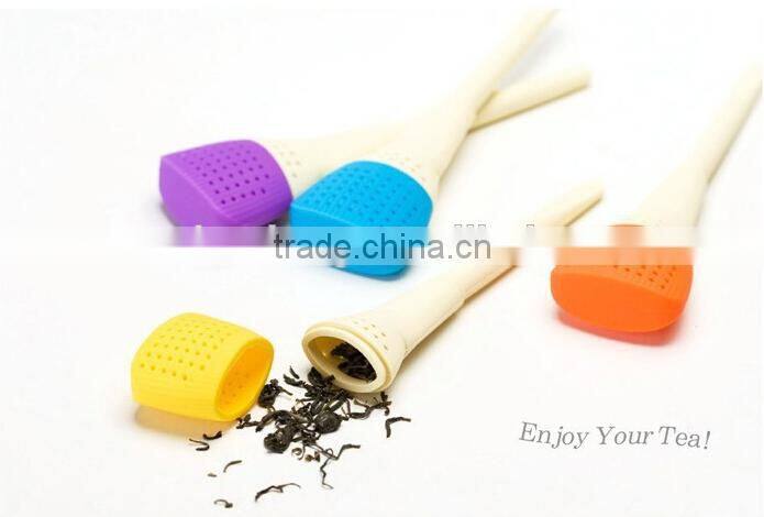 tea strainer silicone tea strainer art brush tea strainer