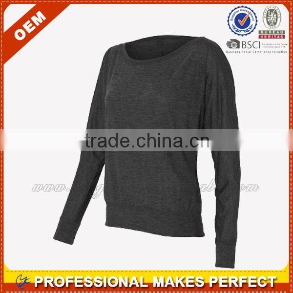 Round Neck Fashion Batwing Sweater
