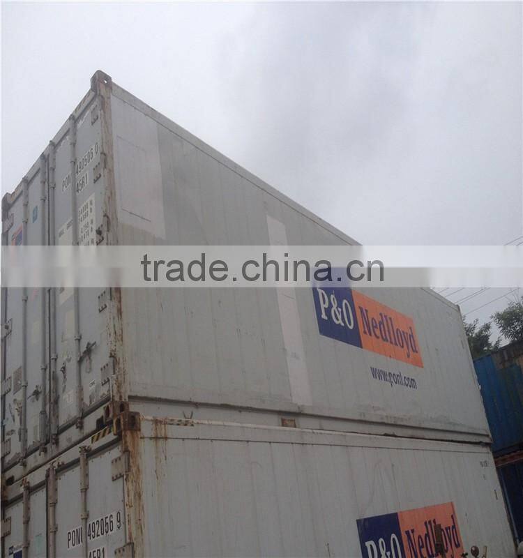 40' used Reefer Container with Thermo king refrigerator