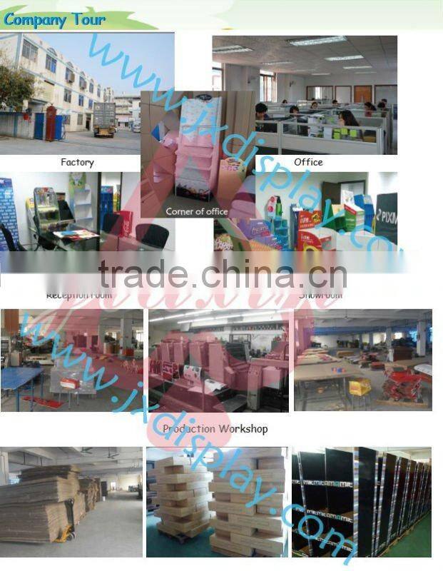 supermarket paper dump bin display unit/stand