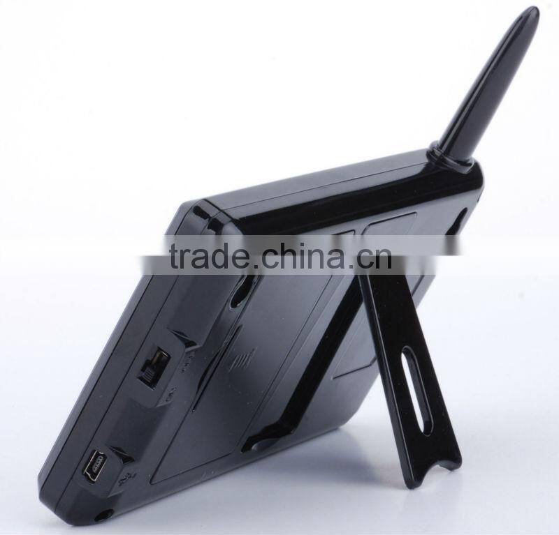 3.5" wireless video door phone with peephole camera for villa/home/hotel,two way intercom