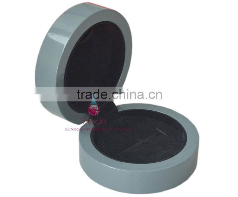 Lovely blue custom wooden ring box for sale