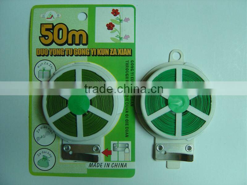 30 Meter Garden Plant Plastic Coated Twist Tie