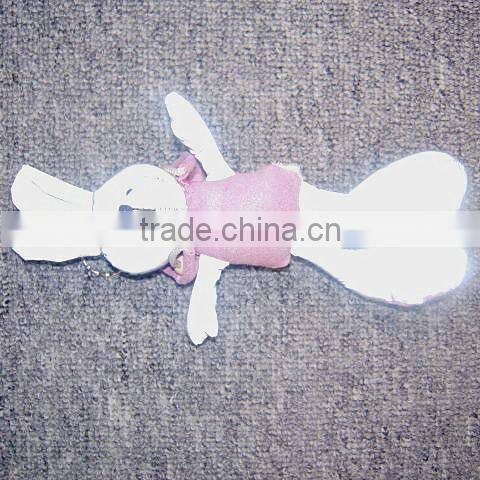 flashing rabbit reflective keychain