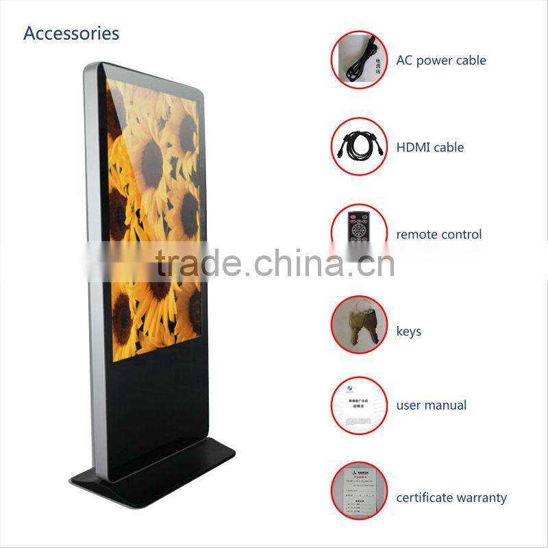 SH4680HD 46 inch HD kiosk advertising display oled