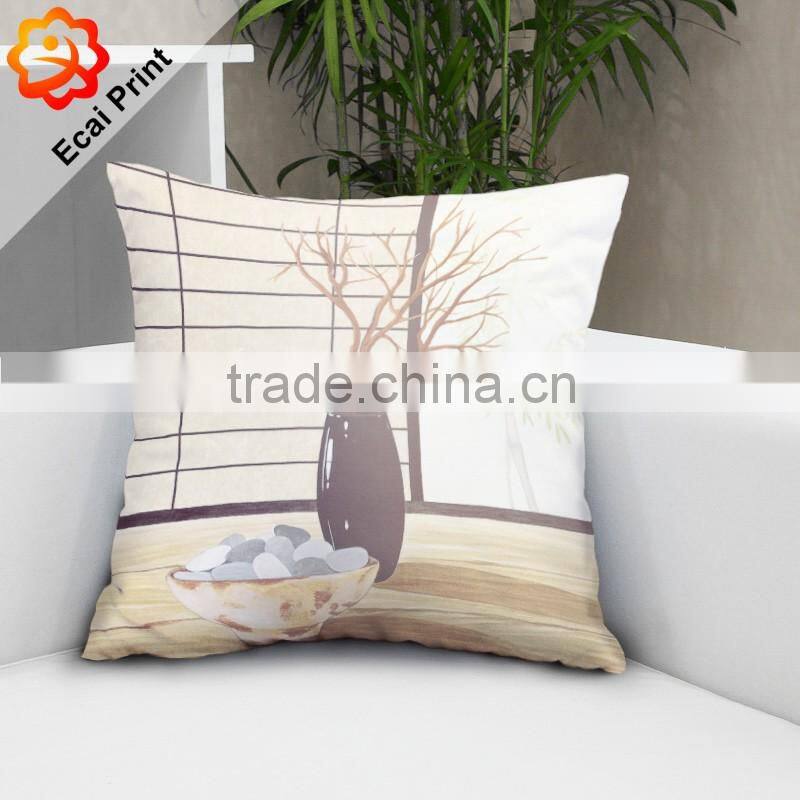 comfortable special polyester digital printing Cushion Cover with pattern
