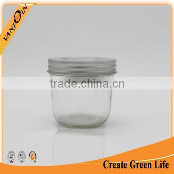 Mason Series Wide Mouth Glass Jam Jar 10oz