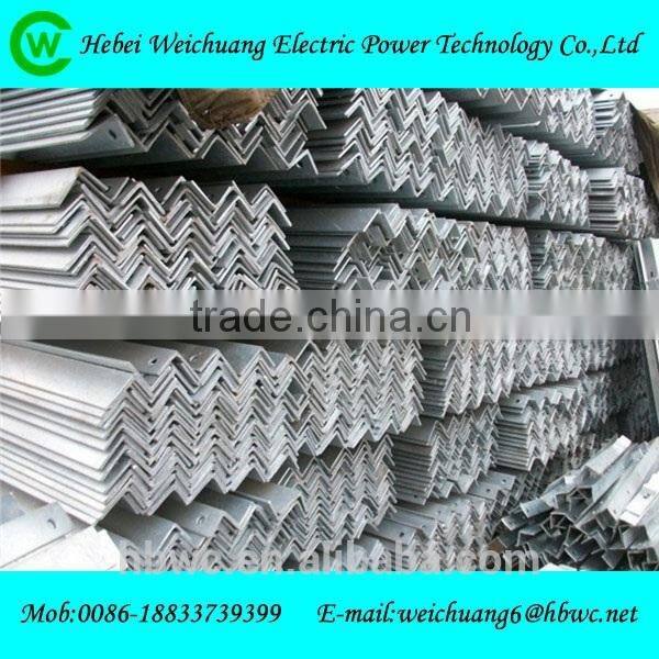 Brand Hot-Selling Hot-dip Galvanized 11kv 33KV Cross Arm/Angle steel for Pole Line Hardware