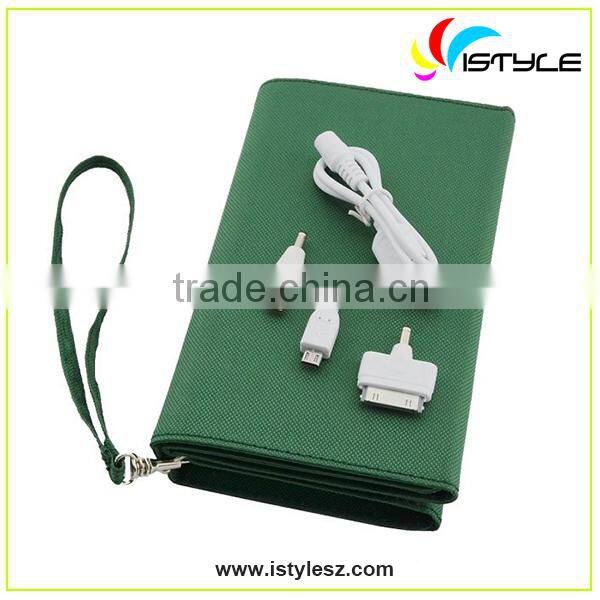 Solar charger travel foldable solar storage power 8000mAh