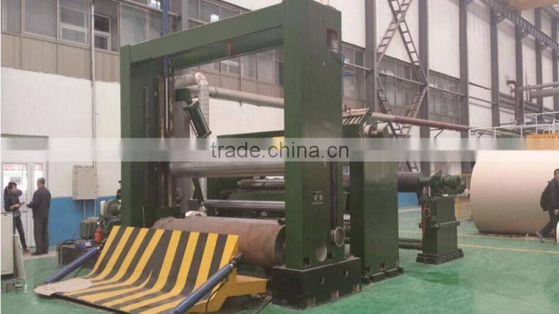 full automatic drum reeler/underfeed rewinder /horizontal pneumatic reeler / paper reeling machine,heavy duty rewinder machine
