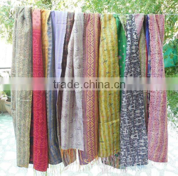 Kantha Stole in Cotton Fabric