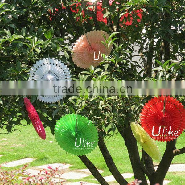 new fancy snowflake flowers Ceiling Decoration Inflatable Turquoise Kids Party Decoration