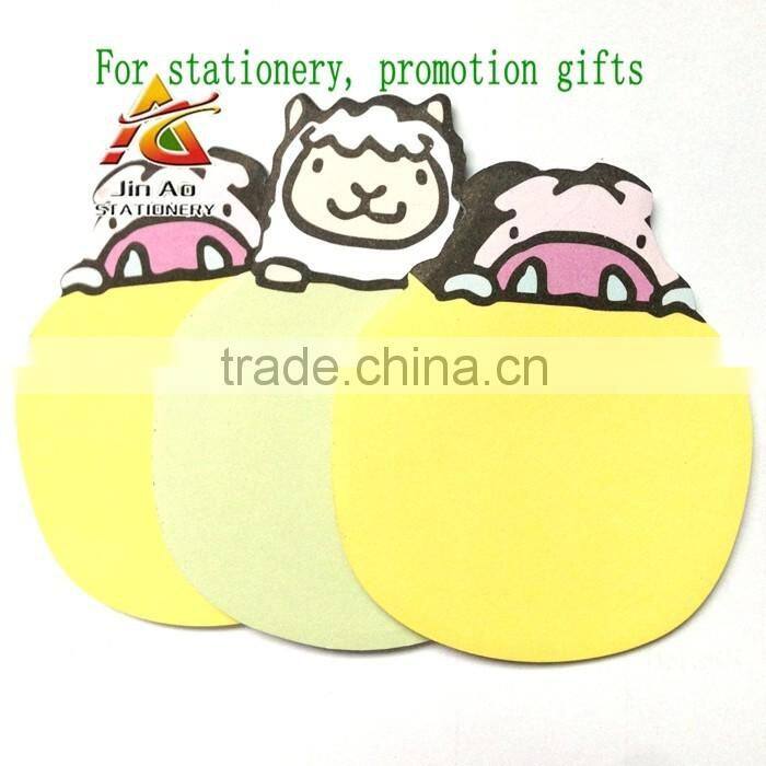 custom printed sticky notepad