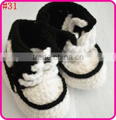 hot sale handmade crochet baby shoes