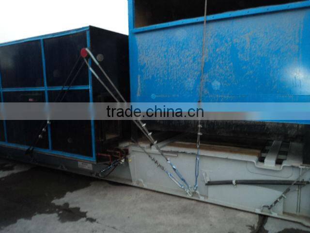 Chain grate double drums coal fired steam boiler