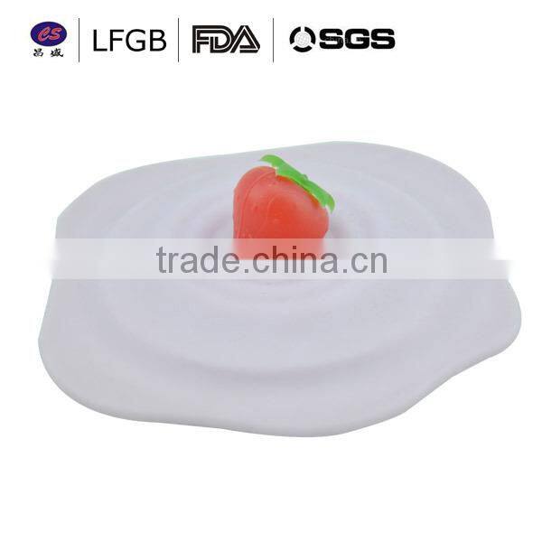 Food grade professional factory price silicone cup lids