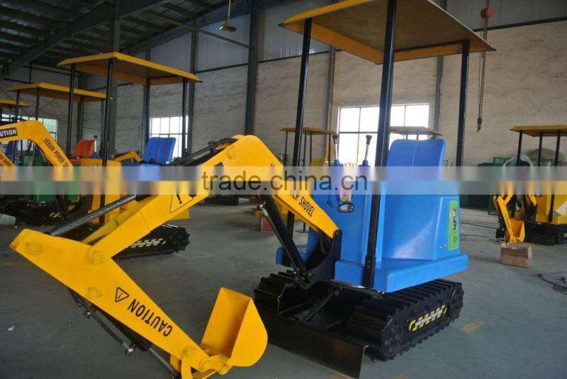 kids mini electric excavator 90 degree children excavator