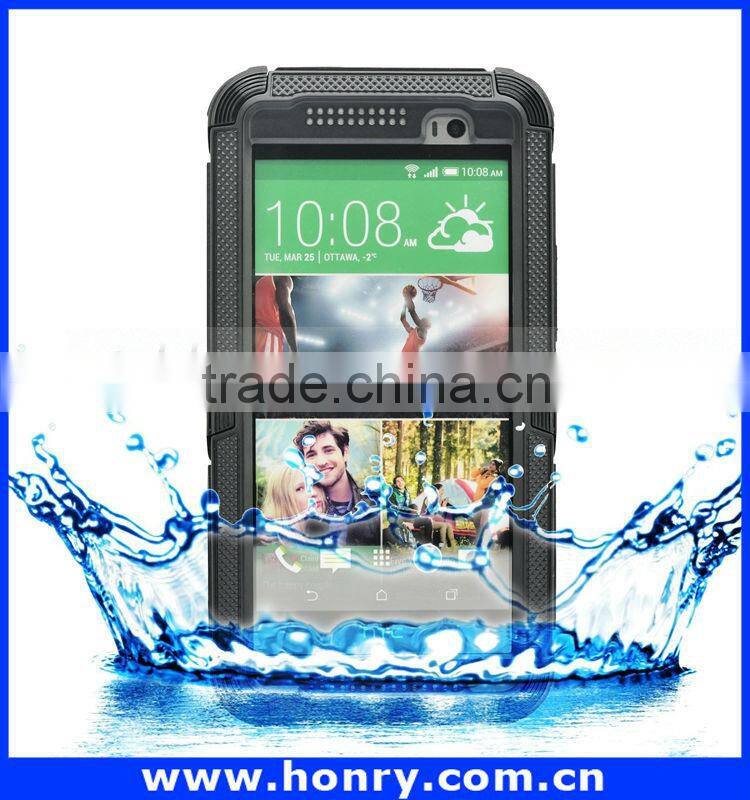 2015 newest Waterproof Snowproof Shockproof Sports Case For HTC One M8