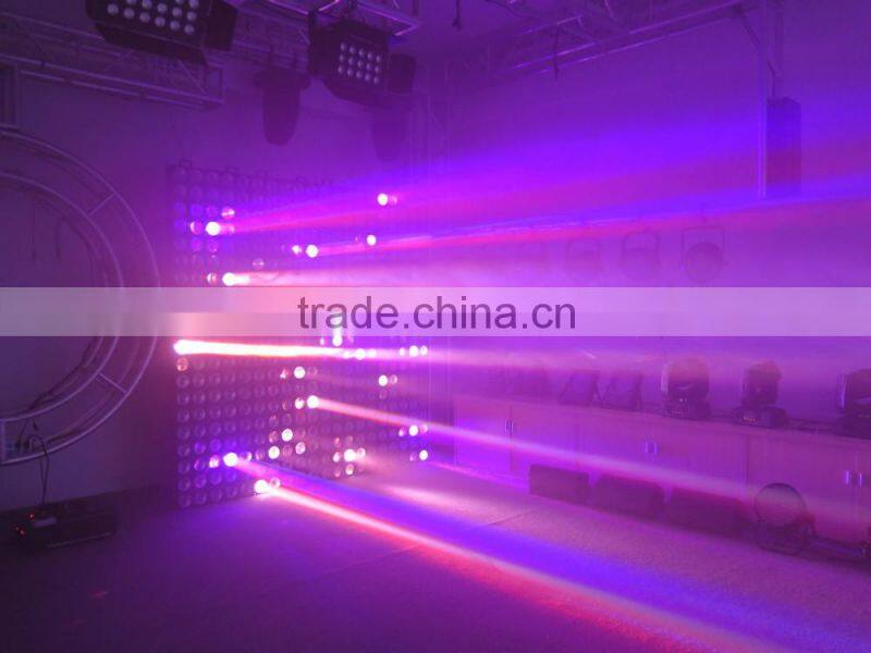 25pcs 10w RGBW4in1 led matrix light with dmx control beam and wash function stage light