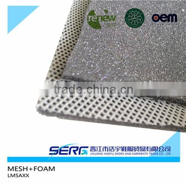 2016 high quality polyurethane laminate fabric and EVA