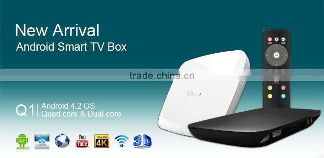 android smart media player dual core full hd streaming media player wifi internet browser XBMC 3d media player tv box