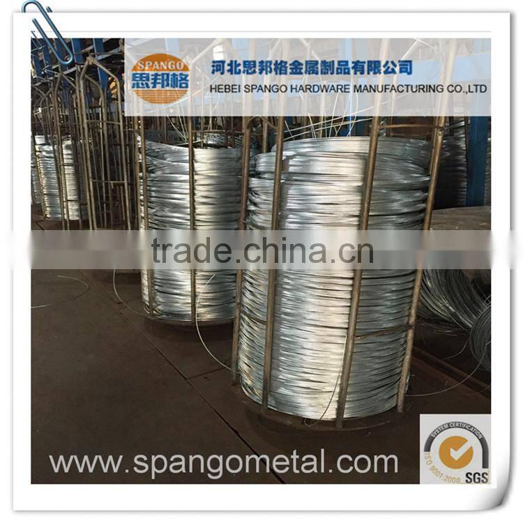 hot dipped galvanized Steel wire for armouring cable wire/size 5mm/made in China