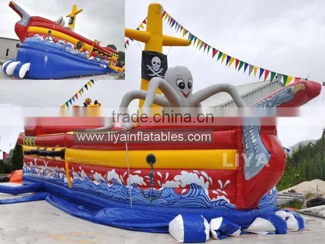 Inflatable Pirate Boat