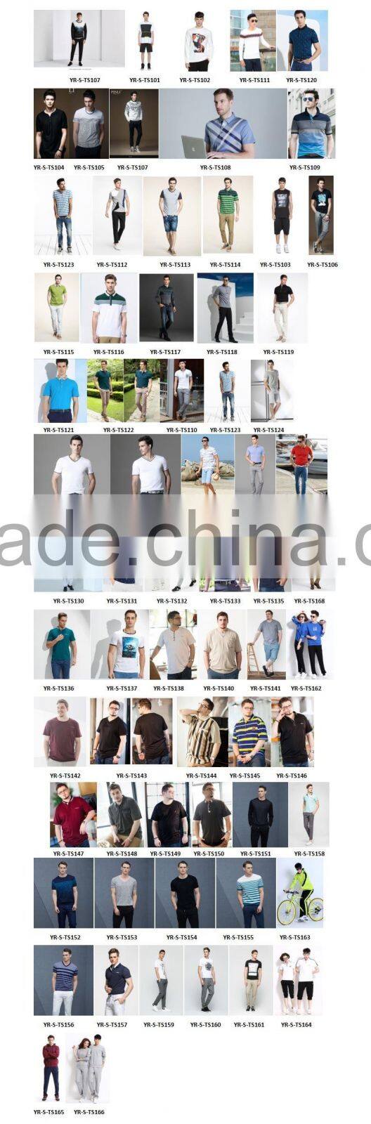 Men's Vogue Casual Plaids cotton short sleeve T Shirt