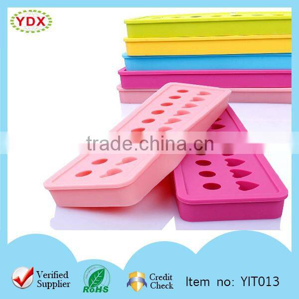 Mini ball customized storage trays foldable silicone ice maker