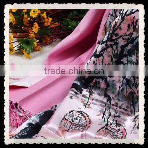 nice design thai silk shawl