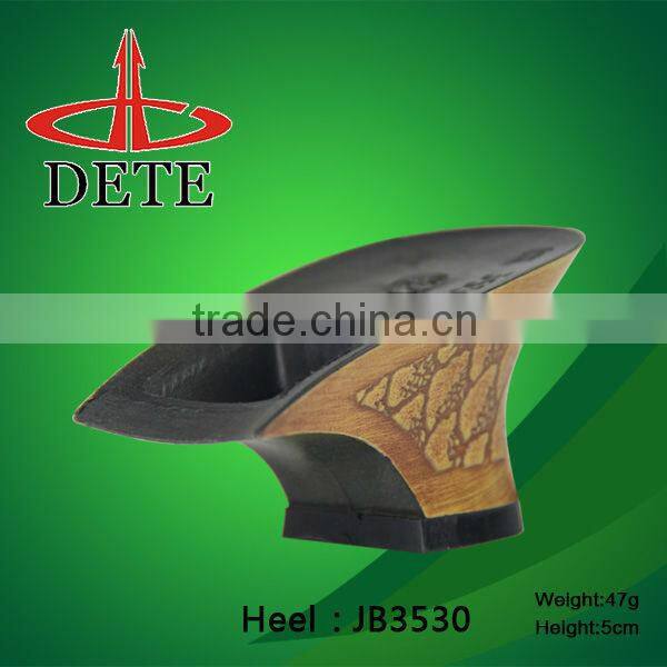 abs plastic high heels for woman's shoes heel material made in china