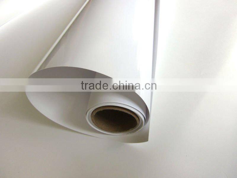 China gloden media supplier 80120 clear solvent PVC Vinyl for solvent