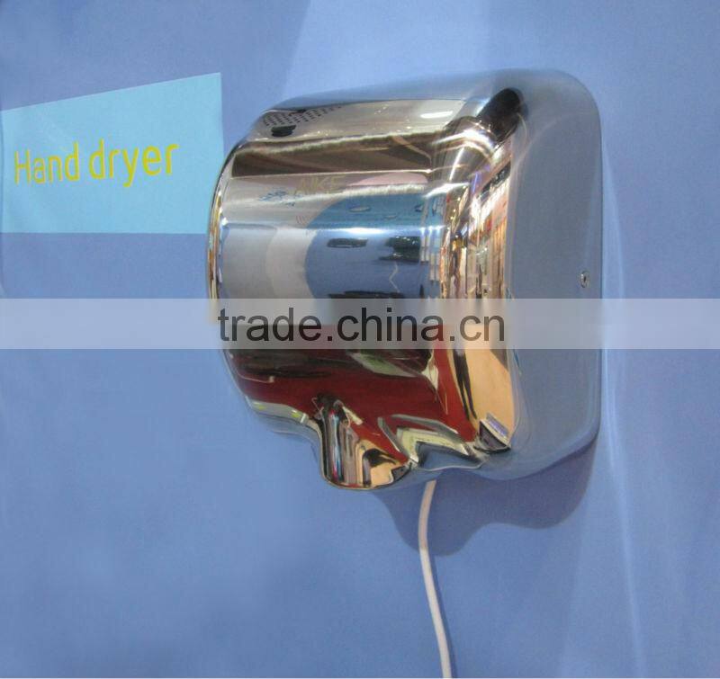 New 304# stainless steel hand dryer fastdryer hand dryer