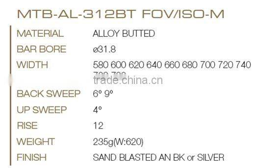 Mountain Bike Parts Multi-choice Extensions Alloy Mountain Handlebar