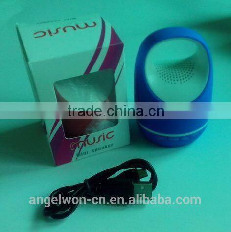 Wireless bluetooth bucket shape music speaker support TF card USB speaker