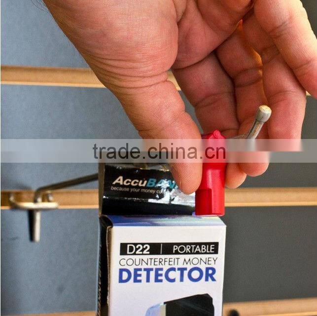 china factory supply cheapest Euro hanger ABS stop locks/stop lock hook/EAS stop lock