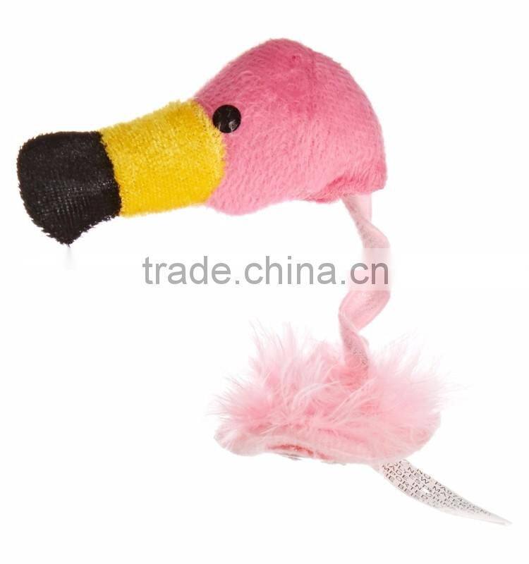 St flamingo hair clip for young girls plush hair clip best gifts on school