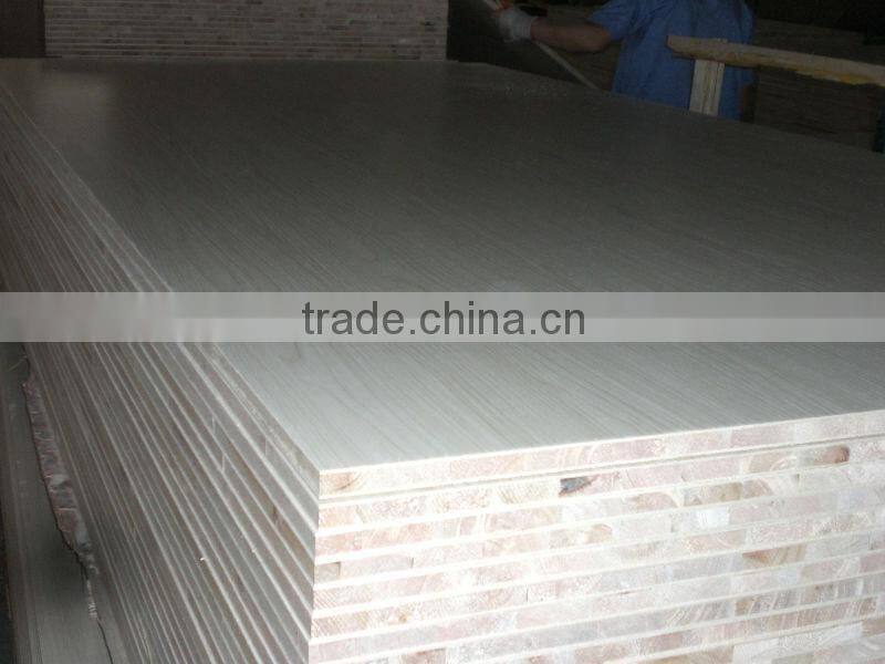 18mm falcata core melamine block board