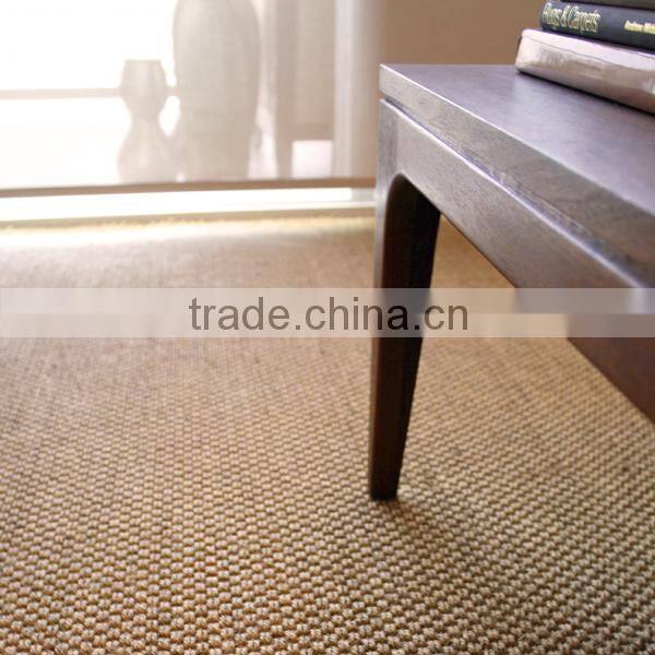100% Natatural Sisal carpet,sisal rug for wholesale