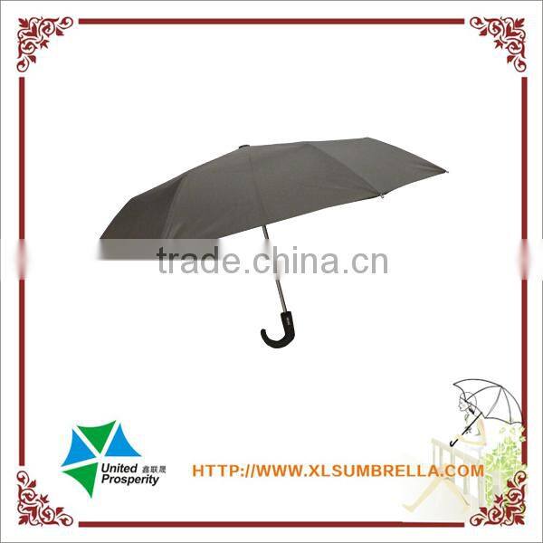 Hot sell auto open and close 3 folding umbrella