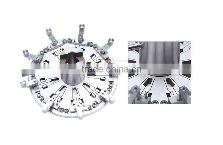 Special designed low loss high efficiency fiber optic polish housing jig
