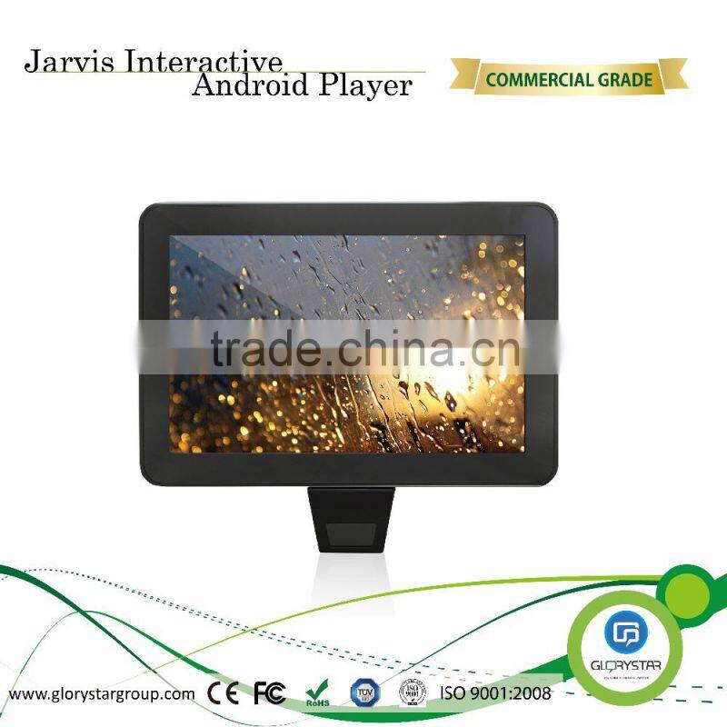 10 inch advertising business LCD digital Android touch display player