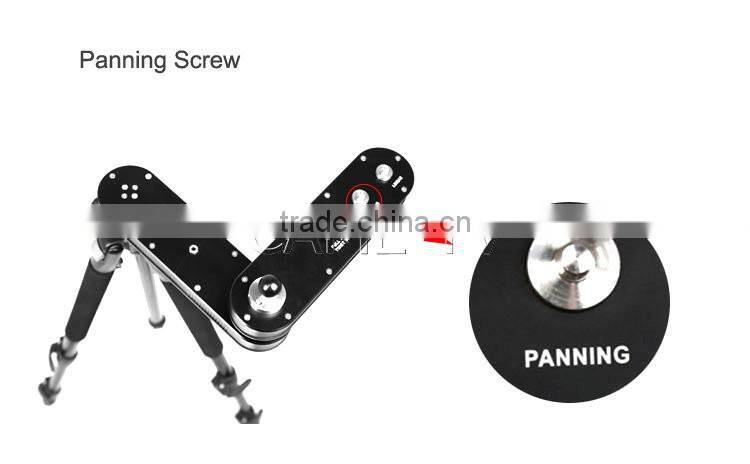 Folding Arm Slider provides both linear and panning mode